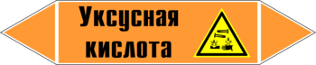 Маркировка трубопровода "уксусная кислота" (k06, пленка, 716х148 мм)" - Маркировка трубопроводов - Маркировки трубопроводов "КИСЛОТА" - ohrana.inoy.org